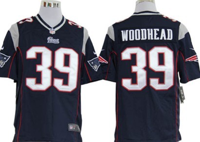Blue Game Jersey New England Patriots 39 Danny Woodhead